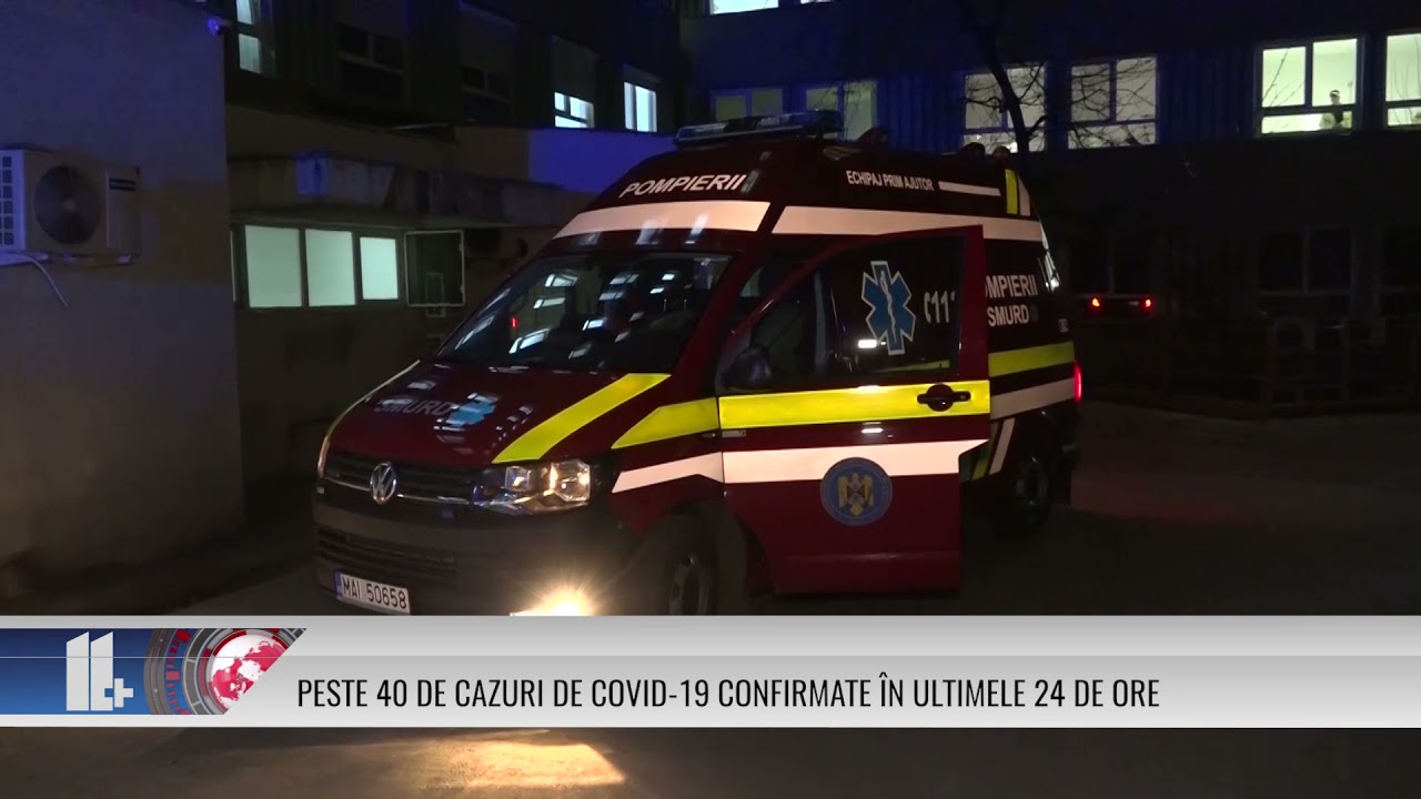 PESTE 40 DE CAZURI DE COVID 19 CONFIRMATE ÎN ULTIMELE 24 DE ORE