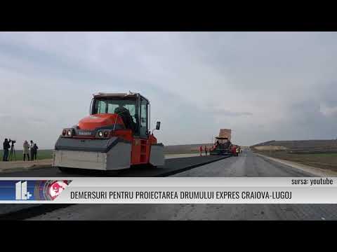 DEMERSURI PENTRU PROIECTAREA DRUMULUI EXPRES CRAIOVA LUGOJ