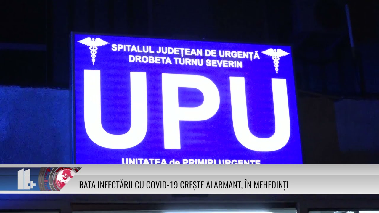 RATA INFECTĂRII CU COVID 19 CREȘTE ALARMANT, ÎN MEHEDINȚI