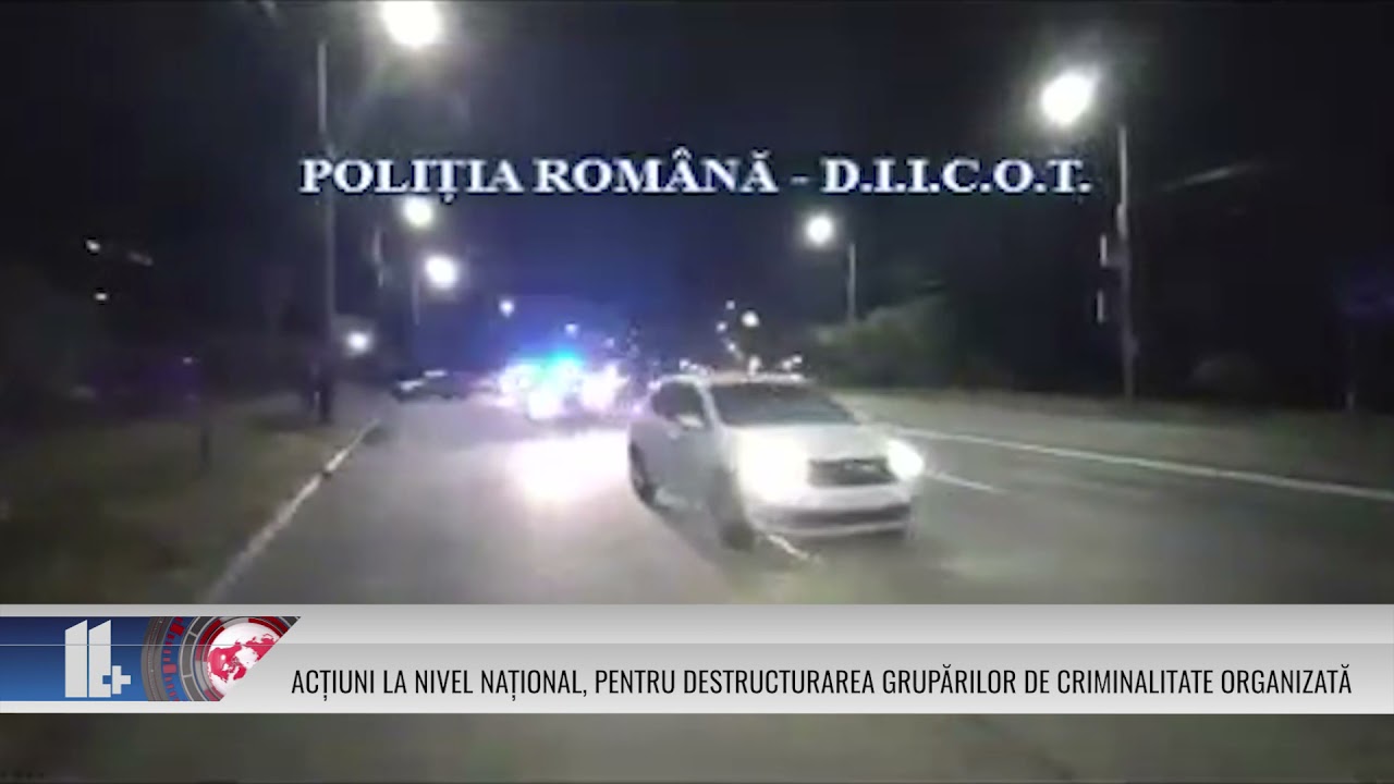 ACȚIUNI LA NIVEL NAȚIONAL, PENTRU DESTRUCTURAREA GRUPĂRILOR DE CRIMINALITATE ORGANIZATĂ