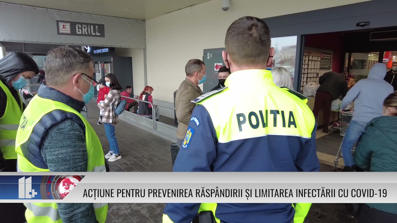 ACȚIUNE PENTRU PREVENIREA RĂSPÂNDIRII ȘI LIMITAREA INFECTĂRII CU  COVID 19