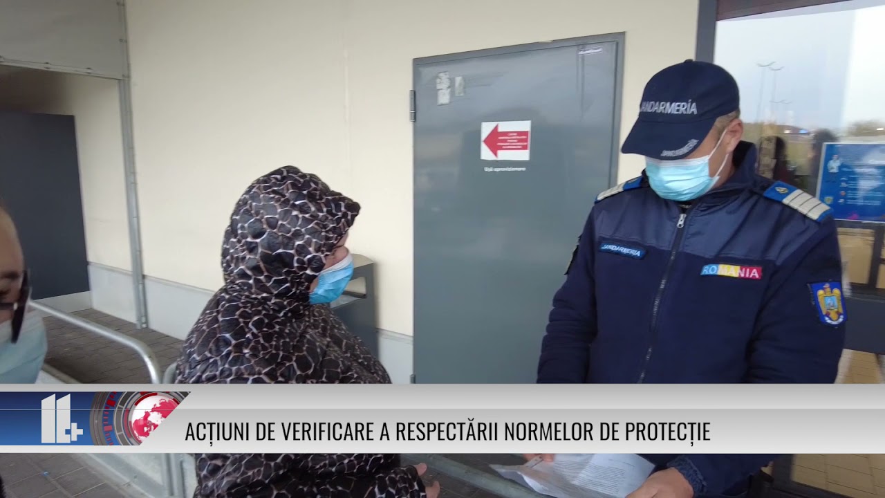 ACȚIUNI DE VERIFICARE A RESPECTĂRII NORMELOR DE PROTECȚIE