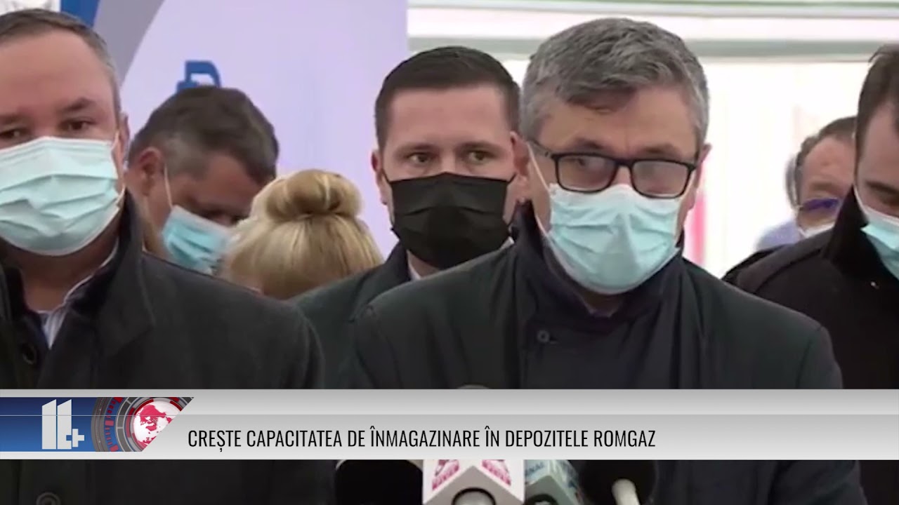 CREȘTE CAPACITATEA DE ÎNMAGAZINARE ÎN DEPOZITELE ROMGAZ