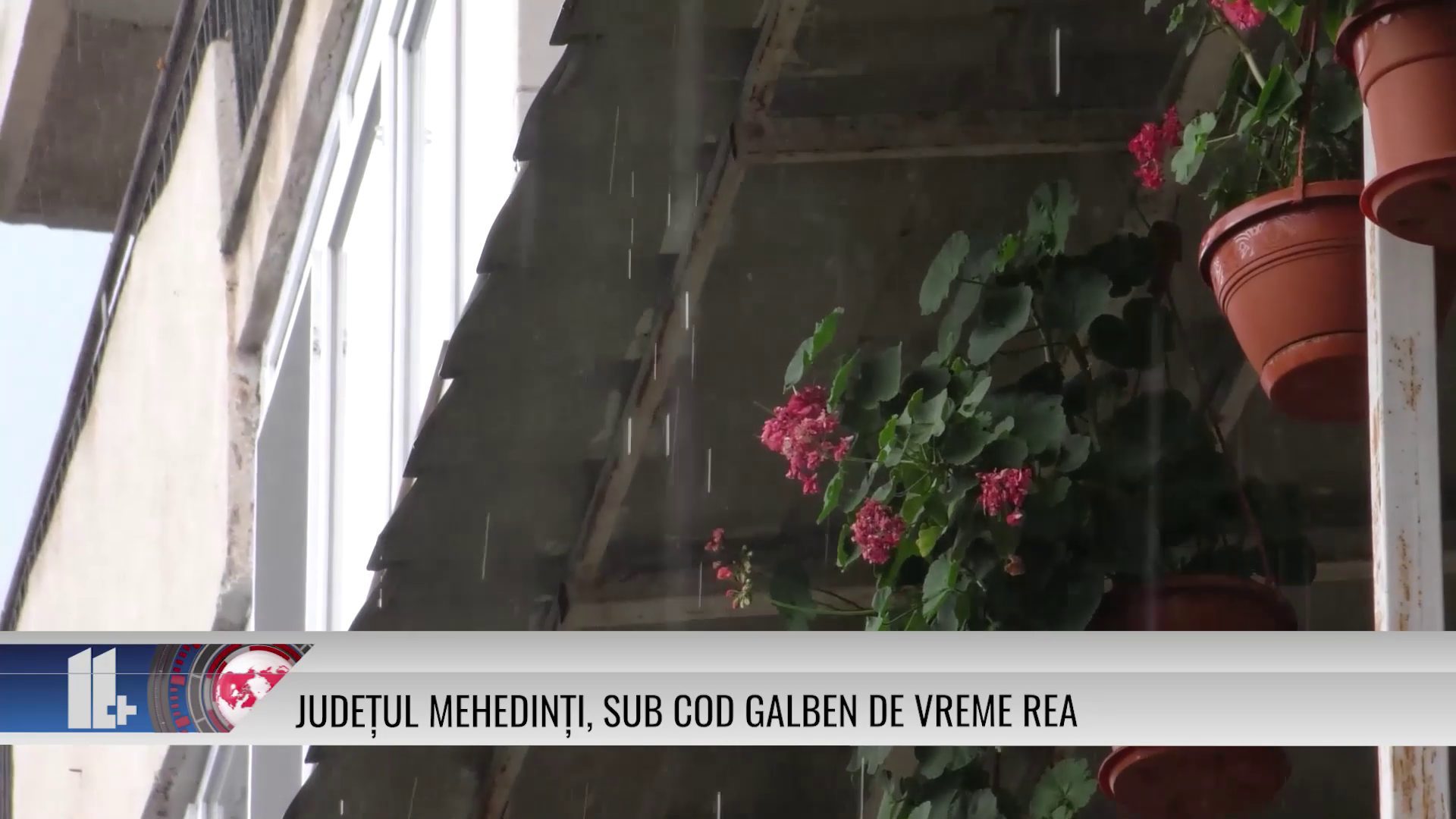 Județul Mehedinți, sub cod galben de vreme rea