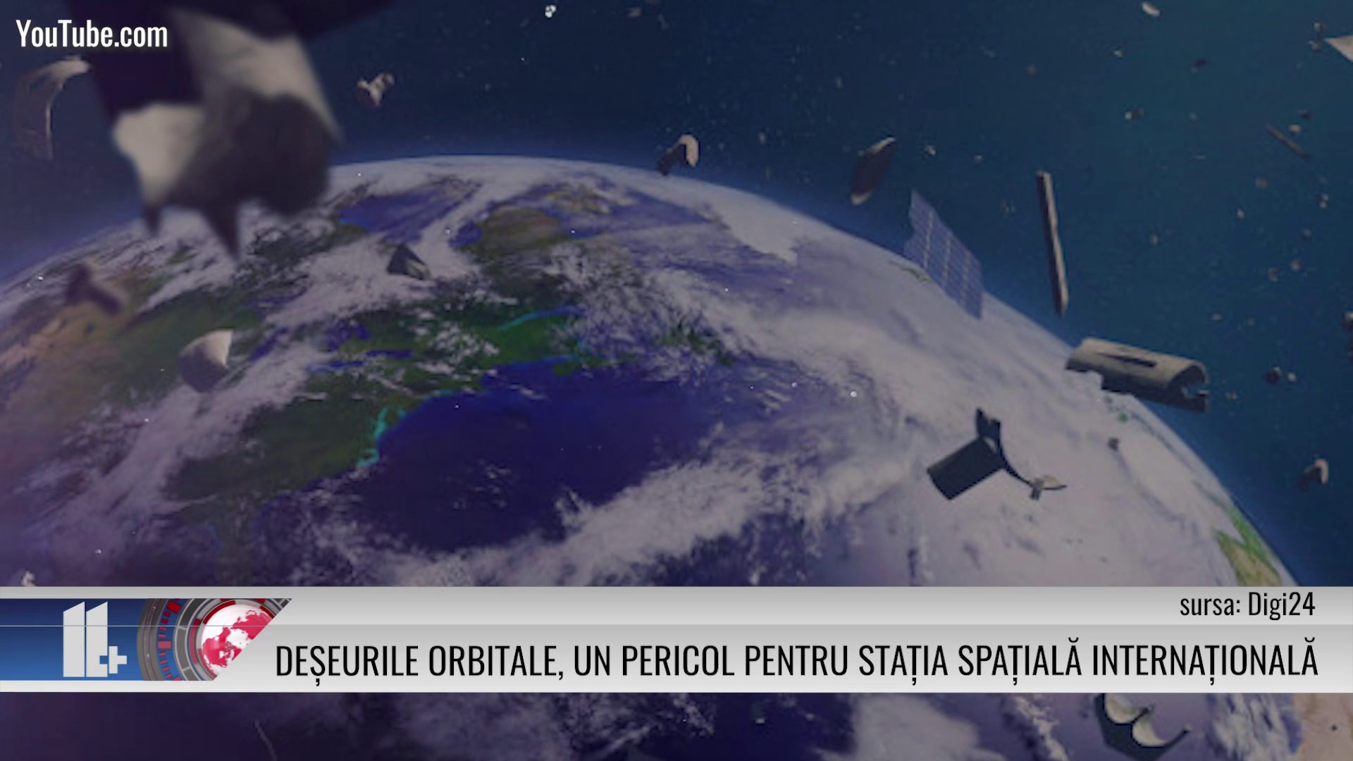 Deșeurile orbitale, un pericol pentru Stația Spațială Internațională