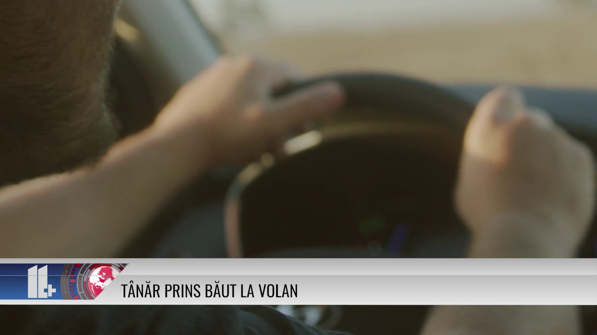 Tânăr prins băut la volan