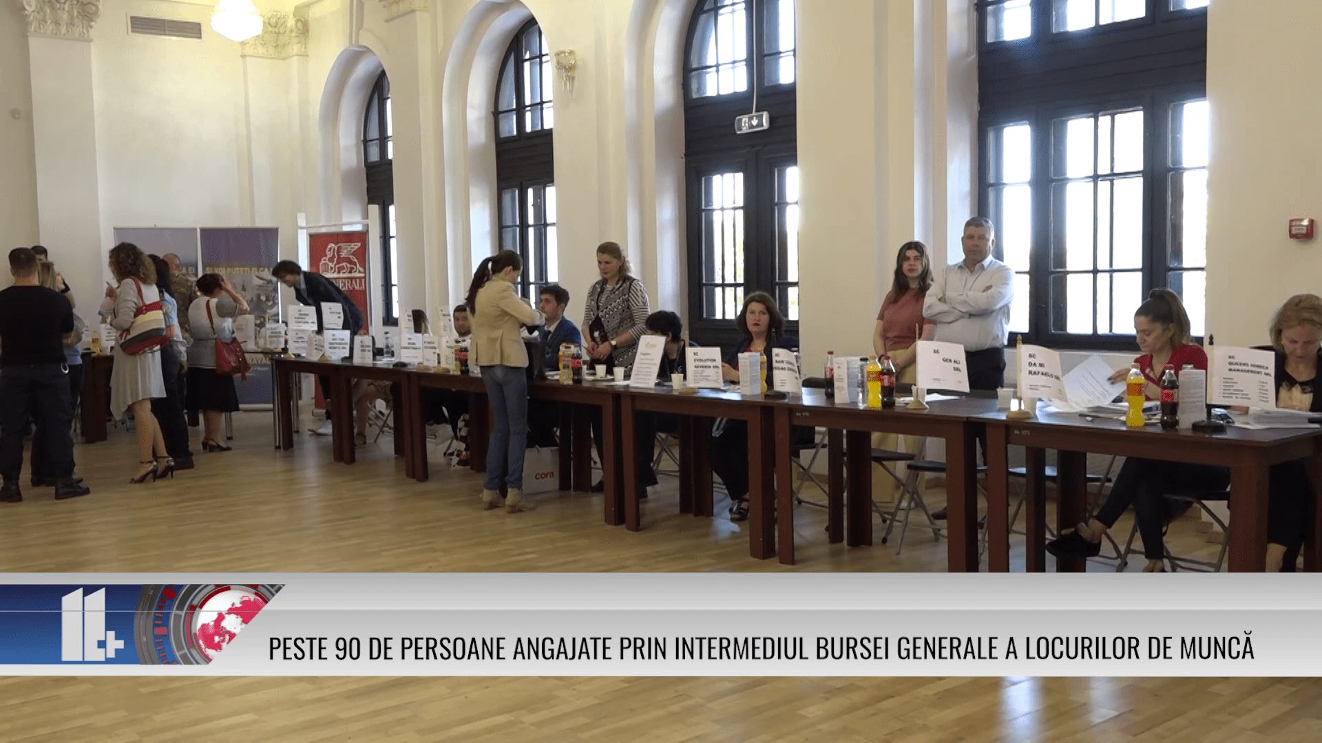 Peste 90 de persoane angajate prin intermediul Bursei Generale a Locurilor de Muncă