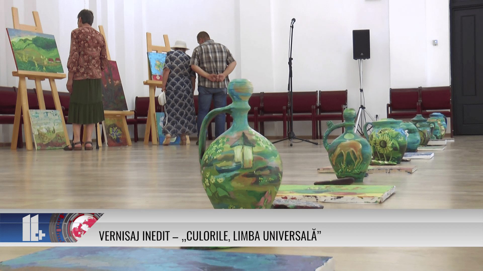 Vernisaj inedit – „Culorile, limba universală”