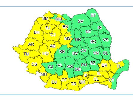 Meteo: Vin furtunile și vremea capricioasă