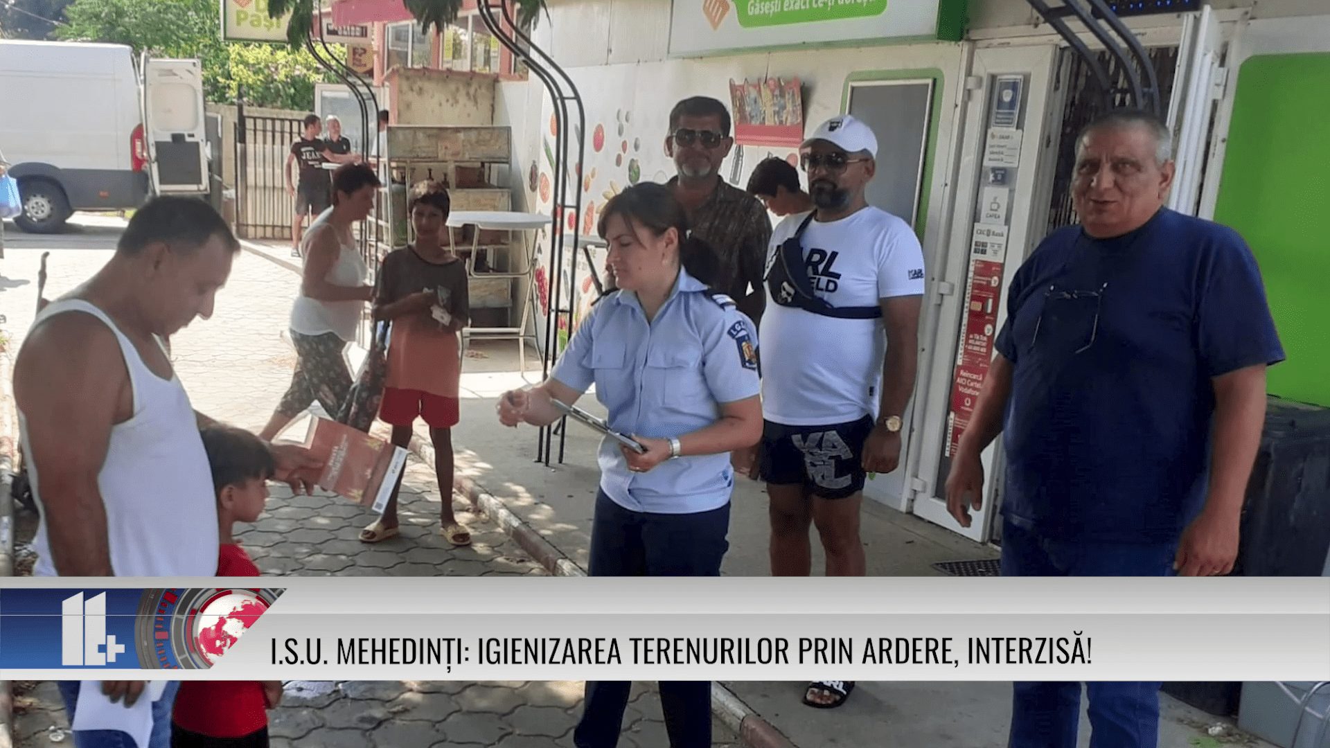 I.S.U. Mehedinți: igienizarea terenurilor prin ardere, interzisă!