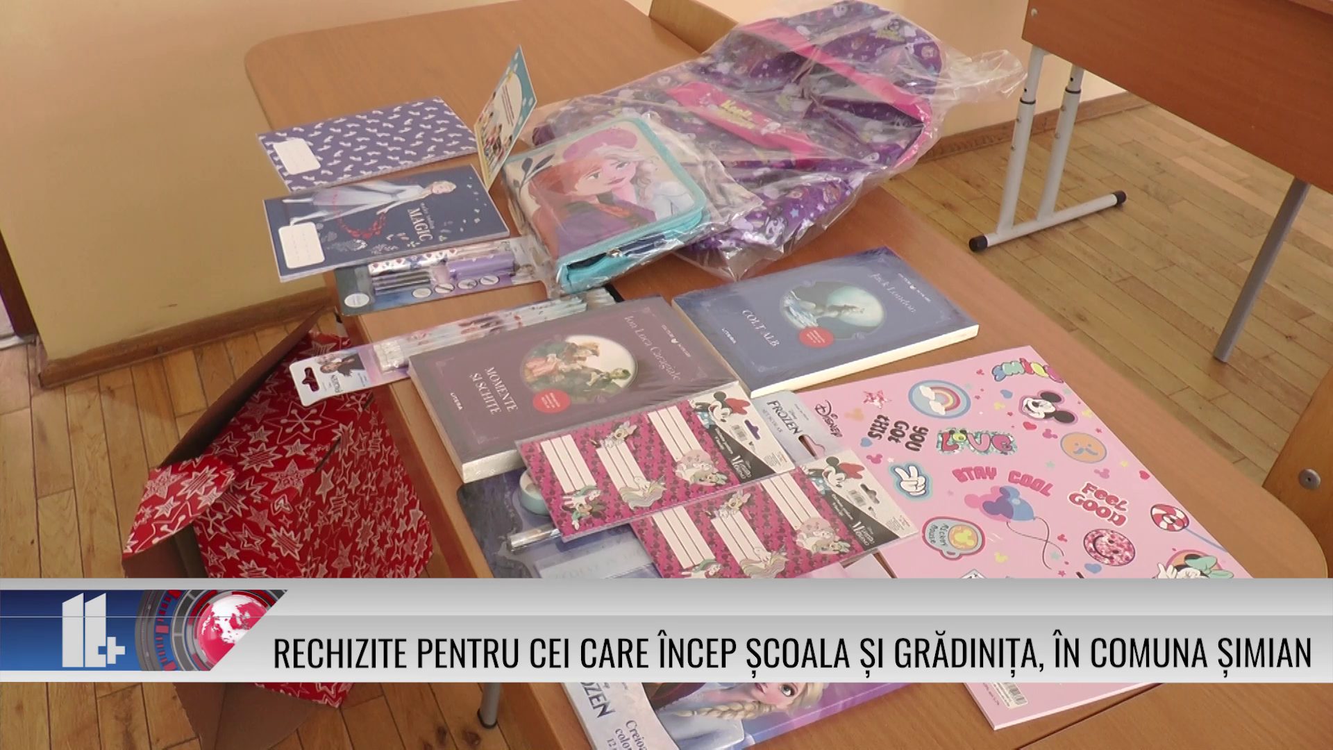 Rechizite pentru cei care încep școala și grădinița, în comuna Șimian