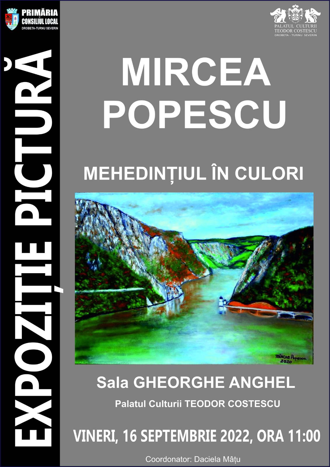 „Mehedințiul în culori” – o expoziție inedită 