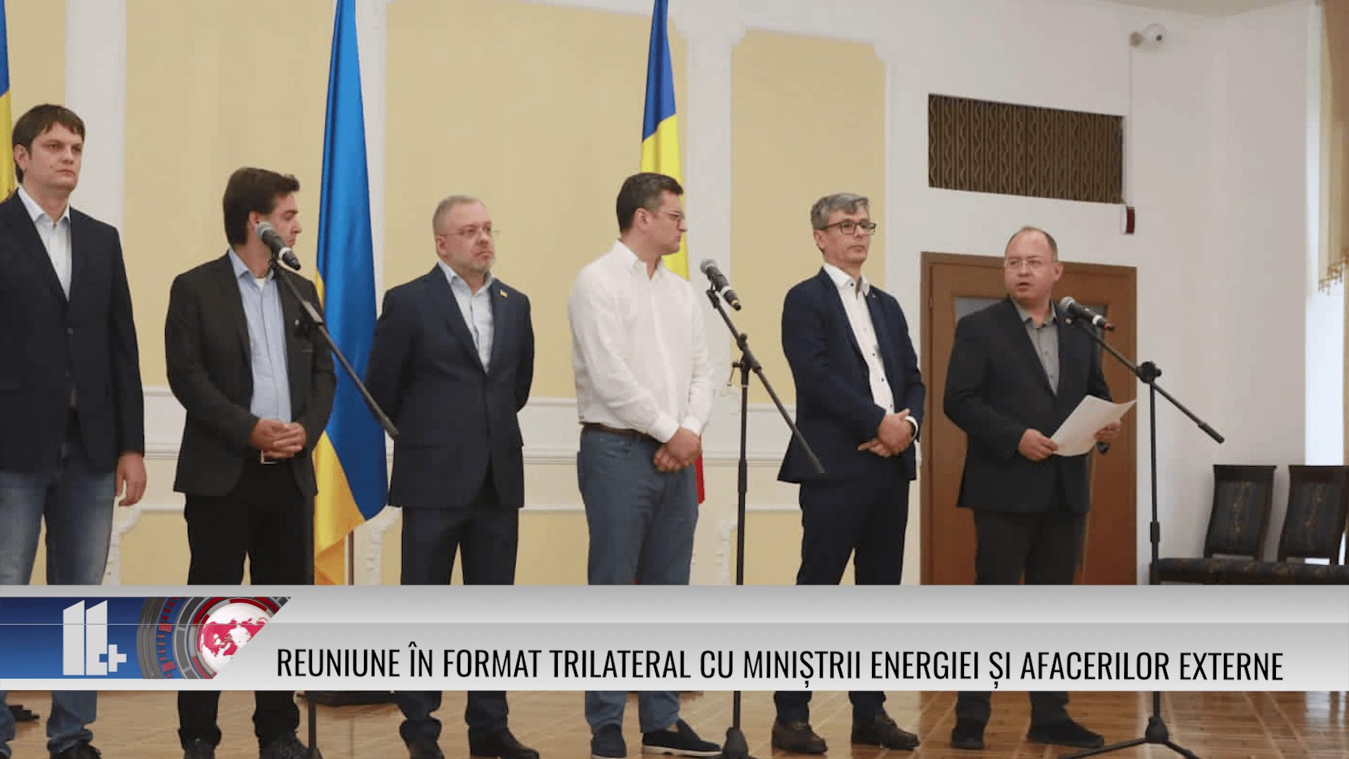 Reuniune în format trilateral cu miniștrii Energiei și Afacerilor Externe