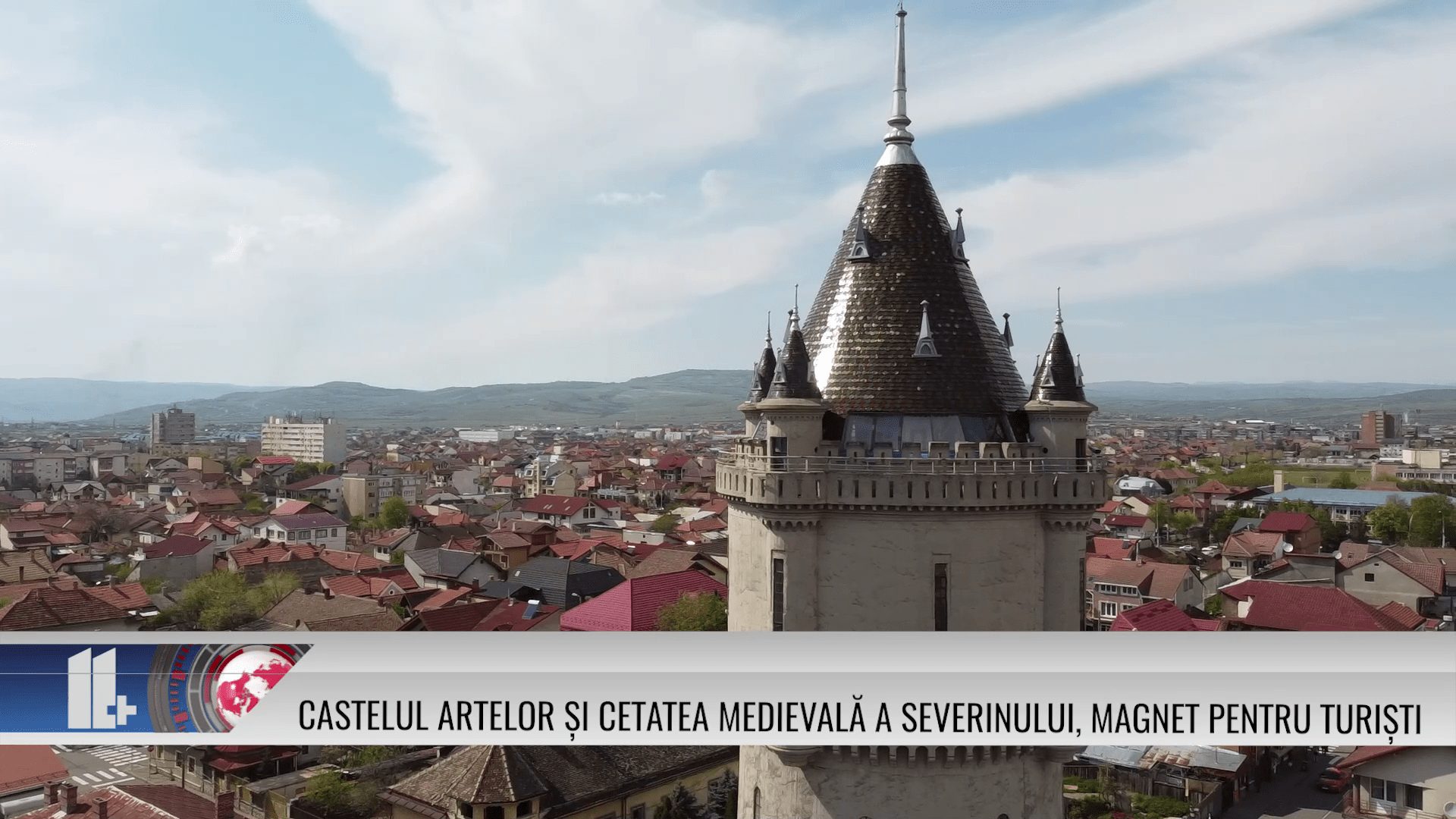 Castelul Artelor și Cetatea Medievală a Severinului, magnet pentru turiști