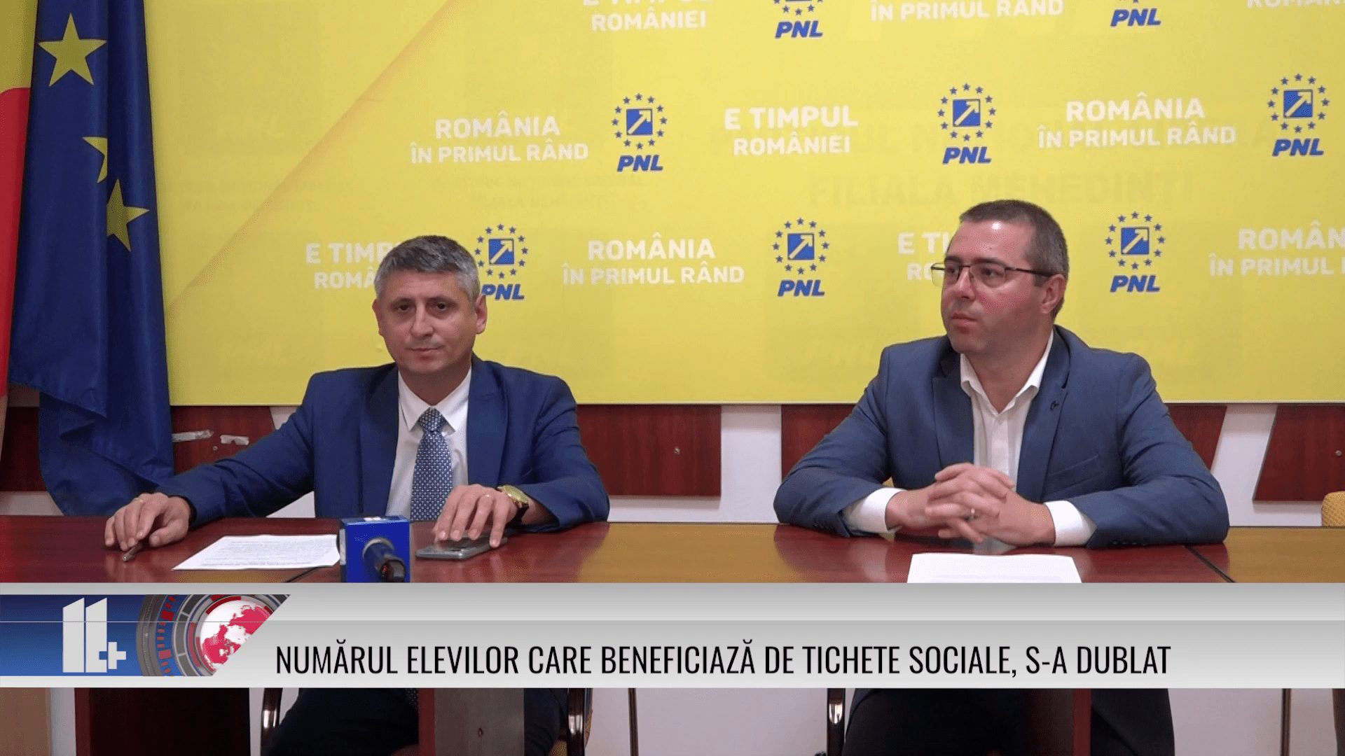 Numărul elevilor care beneficiază de tichete sociale, s-a dublat