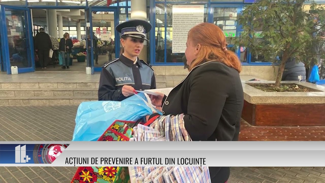 11 PLUS – Acțiuni de prevenire a furtului din locuințe