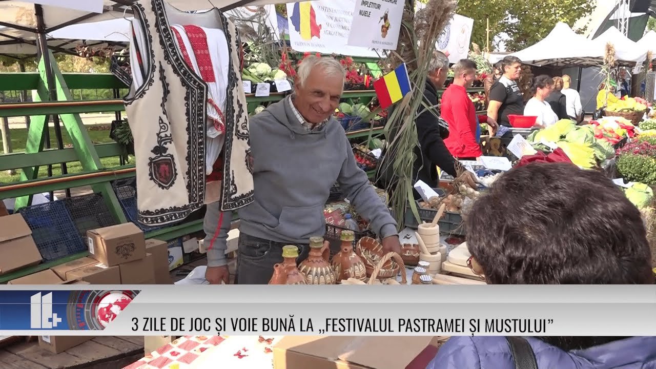 11 PLUS – 3 zile de joc și voie bună la „Festivalul Pastramei și Mustului”