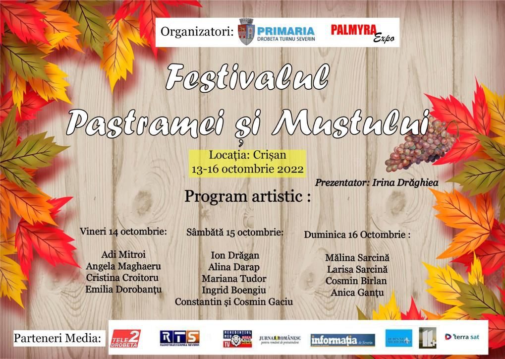 „Festivalul Pastramei și Mustului”