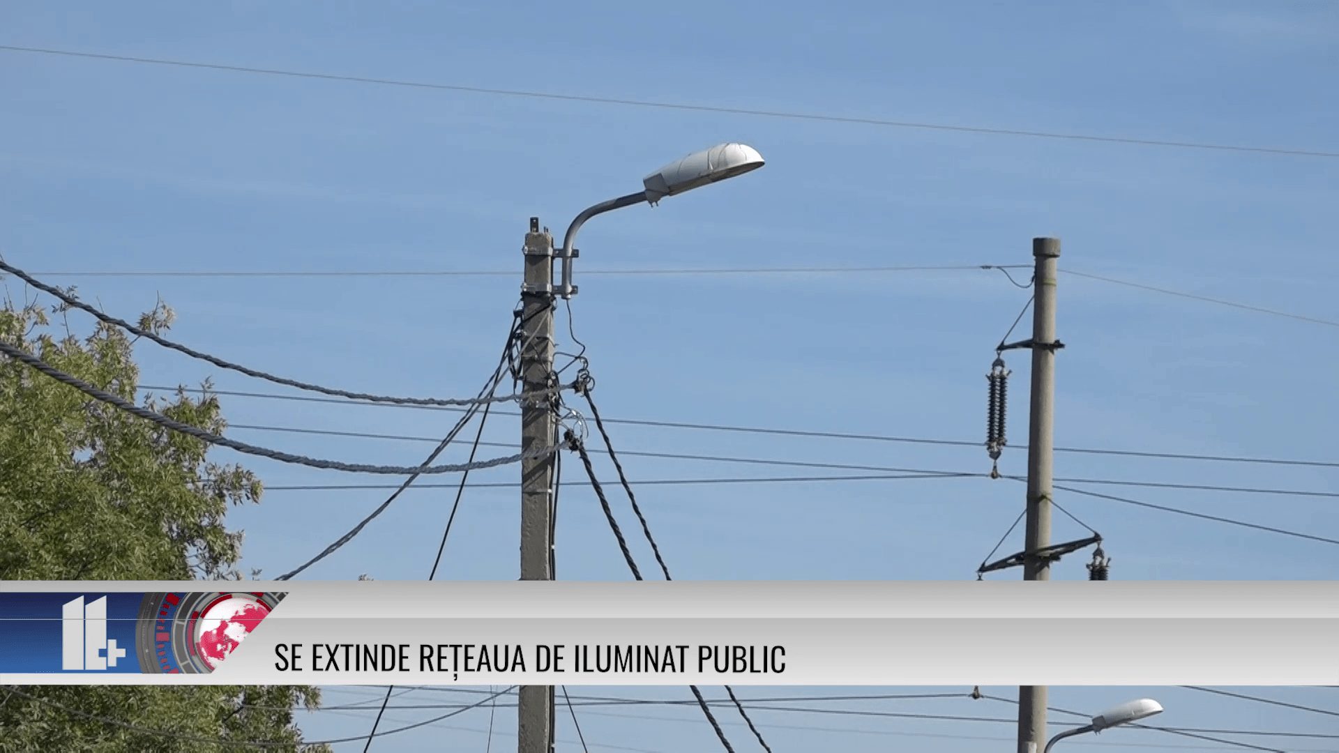 Se extinde rețeaua de iluminat public