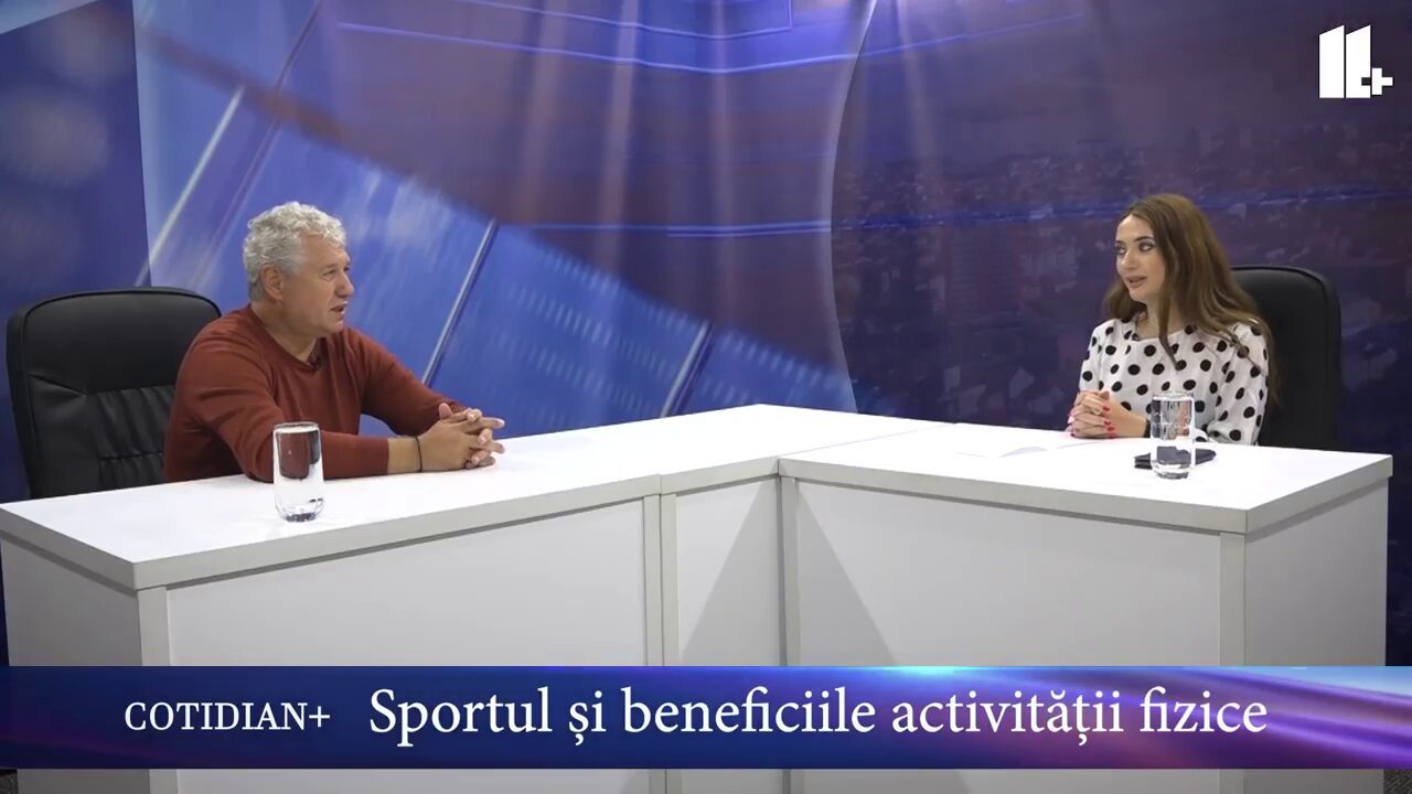 Cotidian + Sportul și beneficiile activității fizice, invitat: Vali Stoica