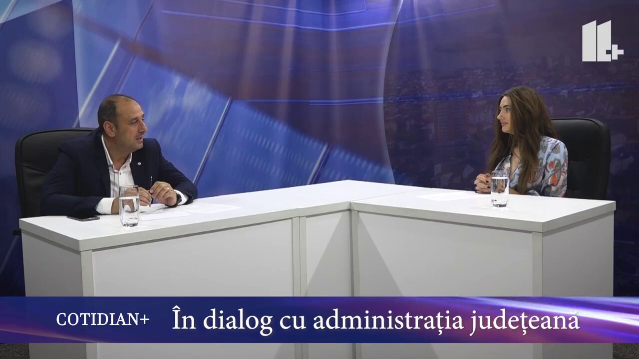 Cotidian + În dialog cu administrația județeană, invitat: Răzvan Roșca