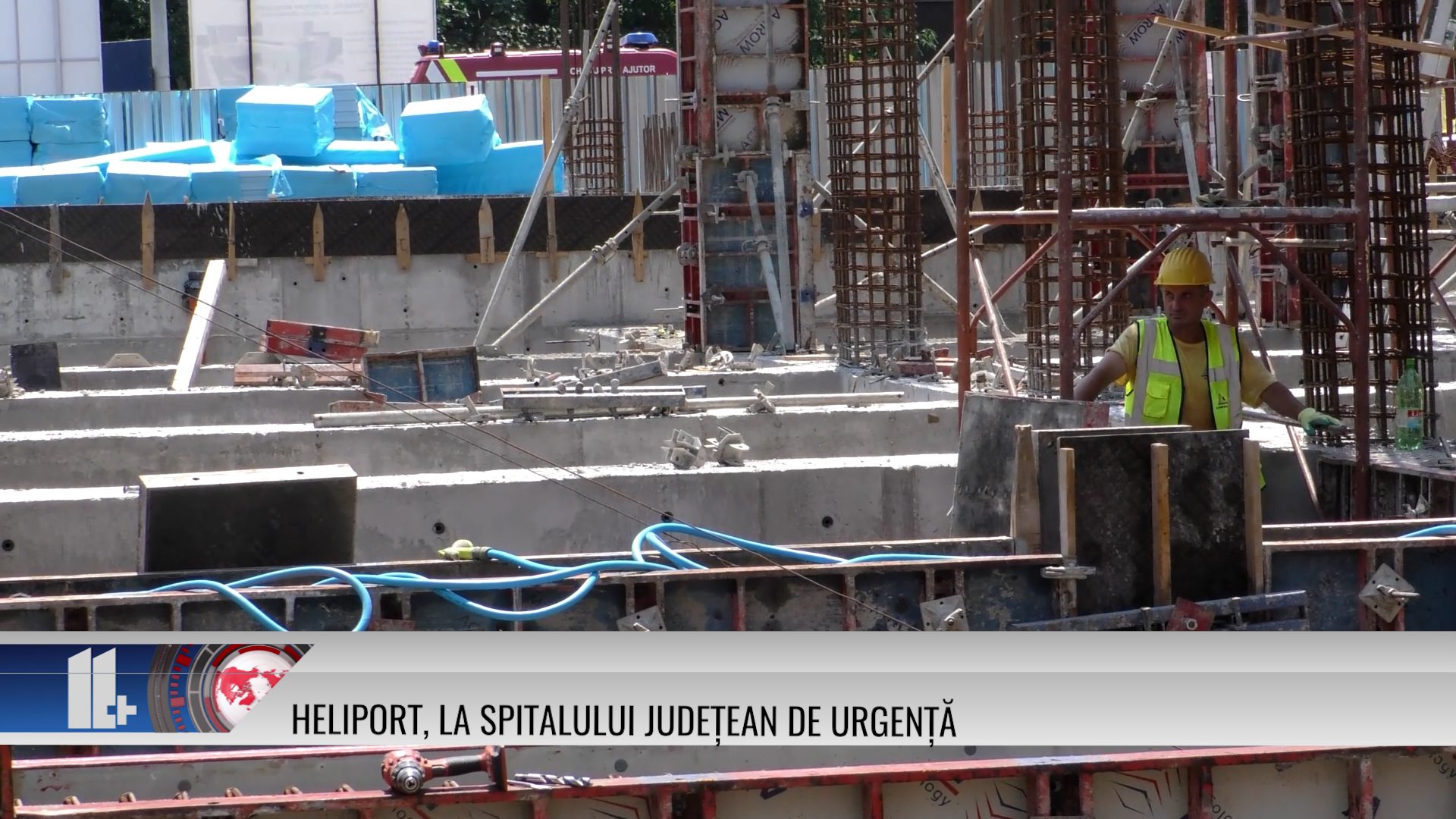 Heliport, la Spitalului Județean de Urgență