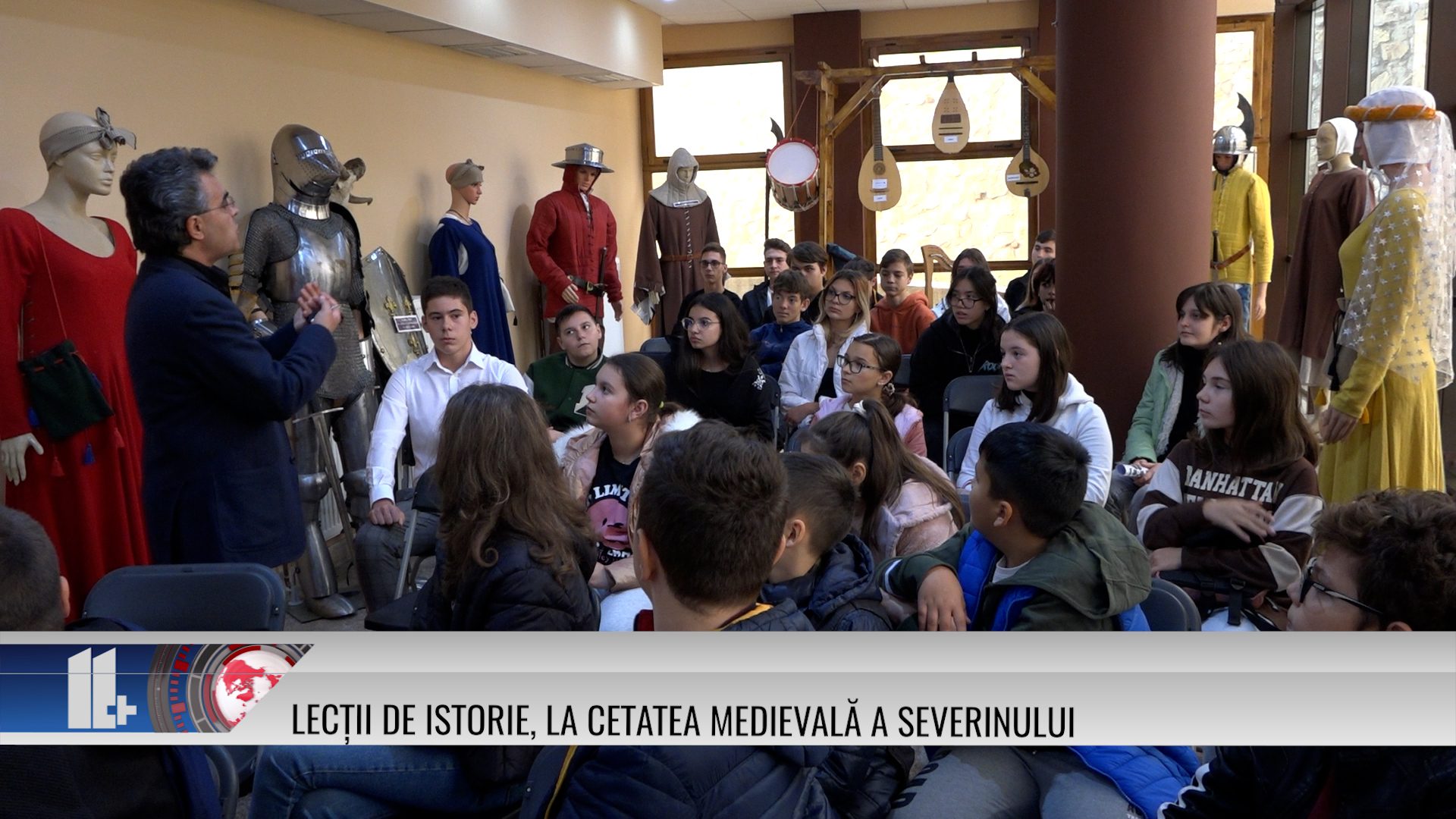 Lecții de istorie, la Cetatea Medievală a Severinului