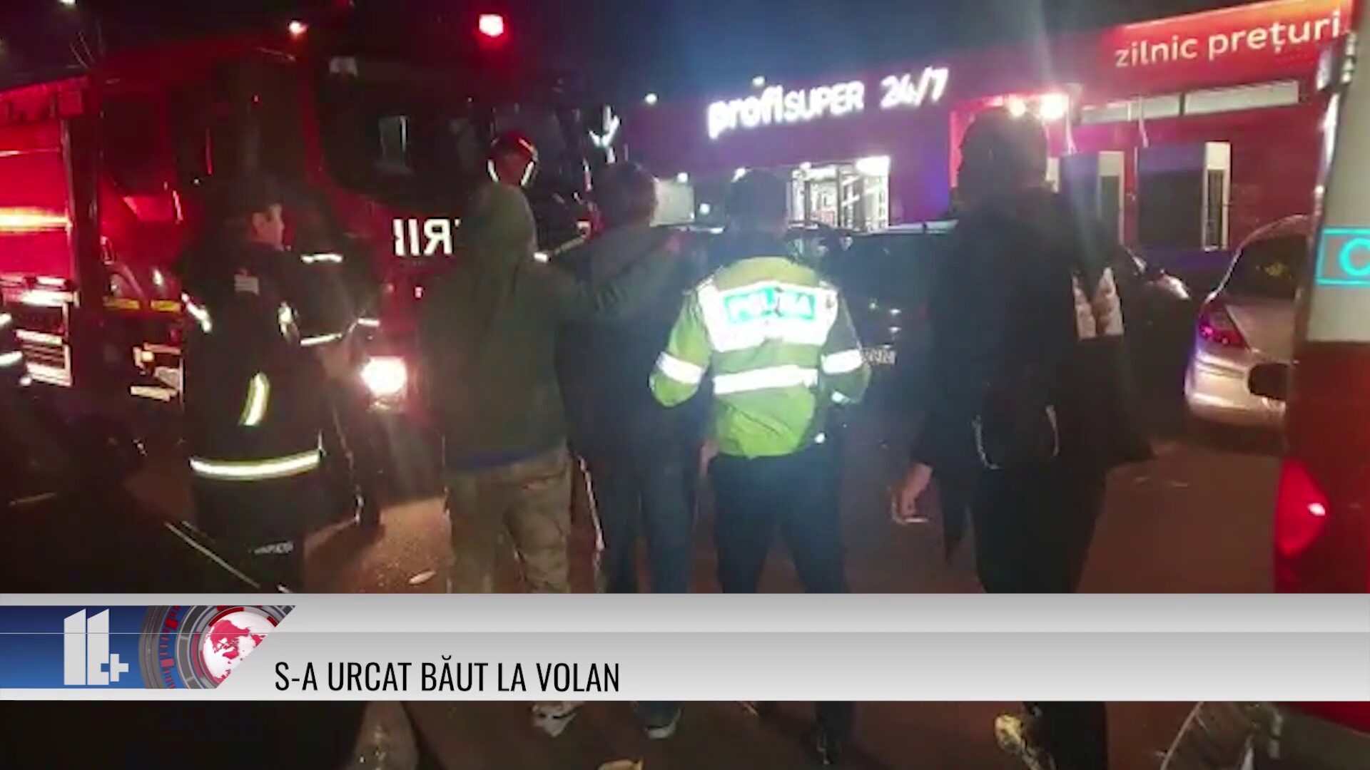 S-a urcat băut la volan