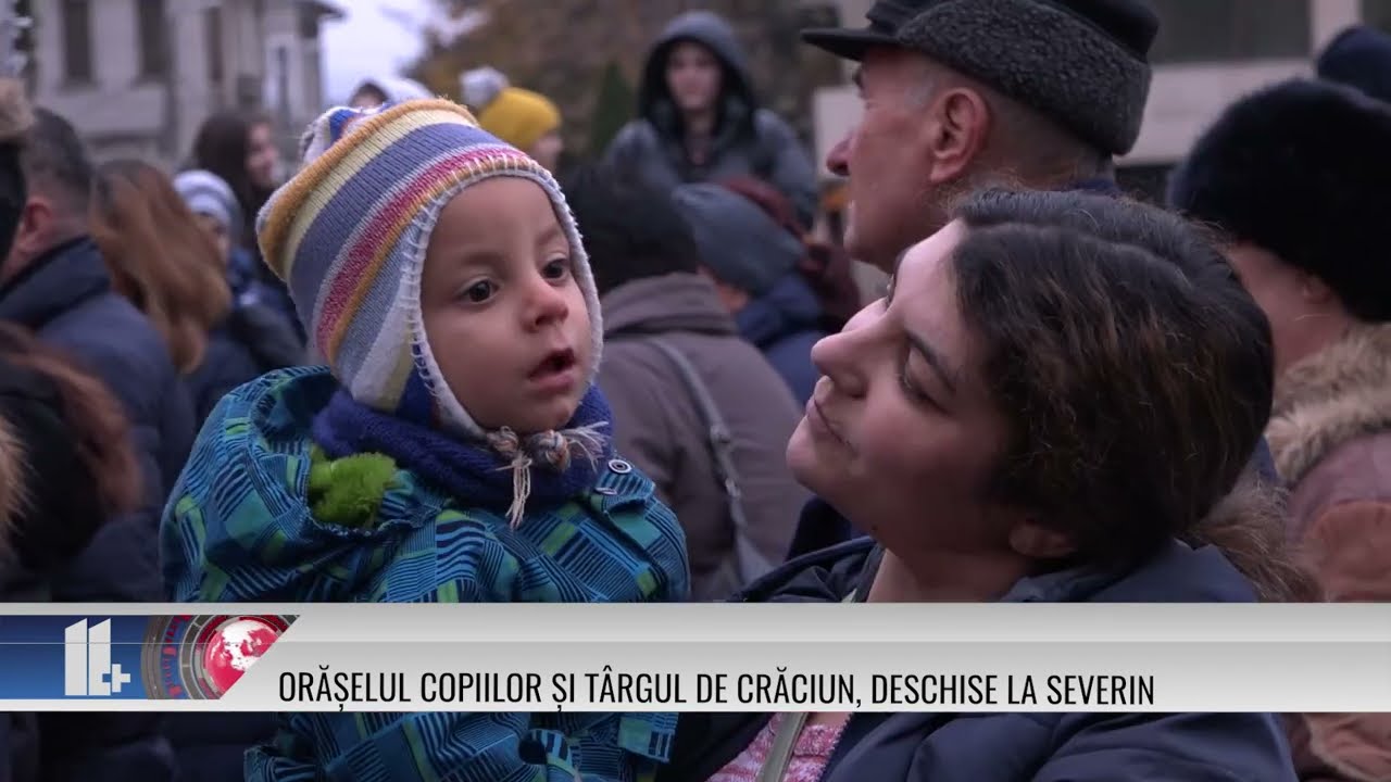 11 PLUS – Orășelul Copiilor și Târgul de Crăciun, deschise la Severin