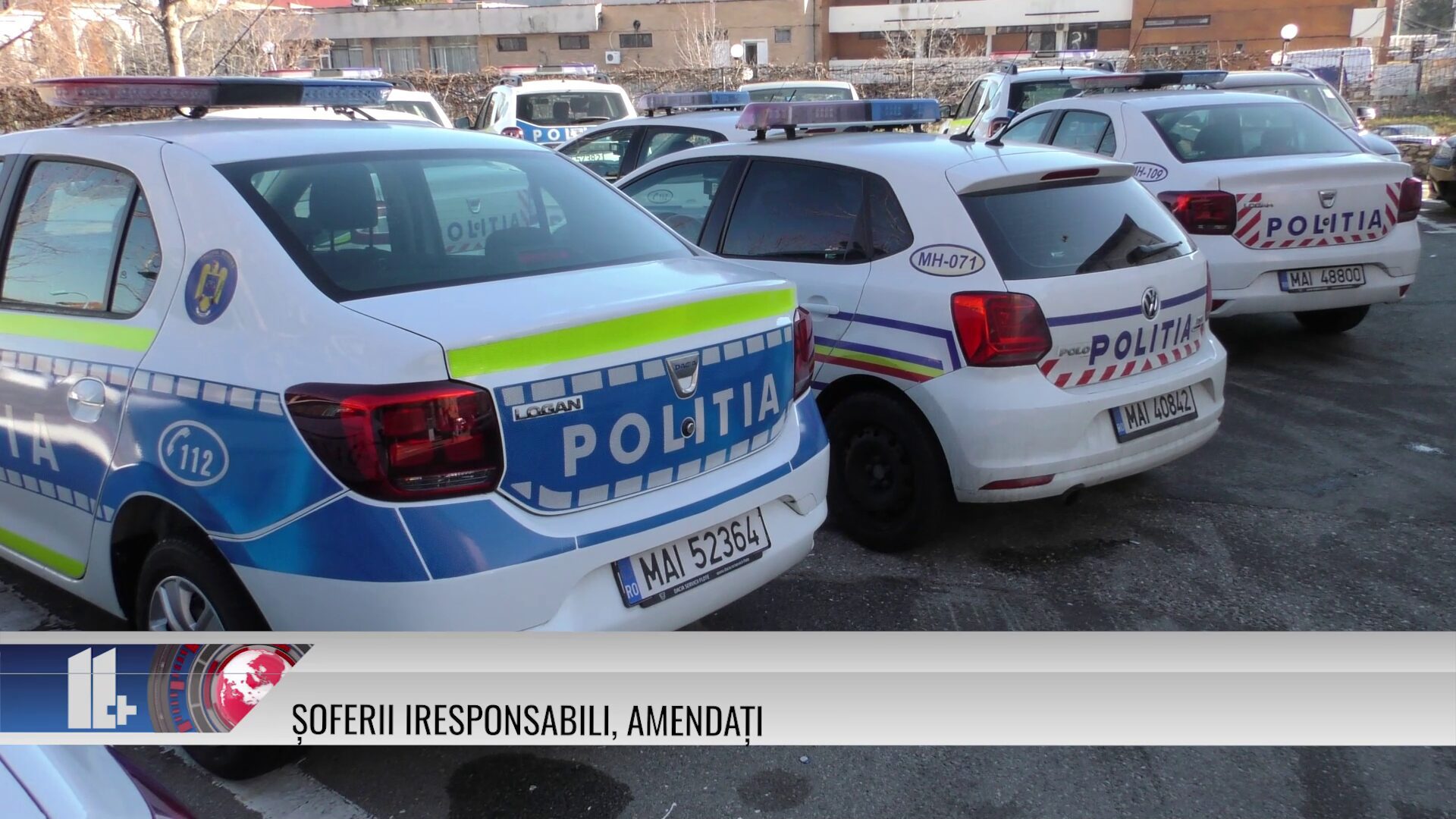 Șoferii iresponsabili, amendați