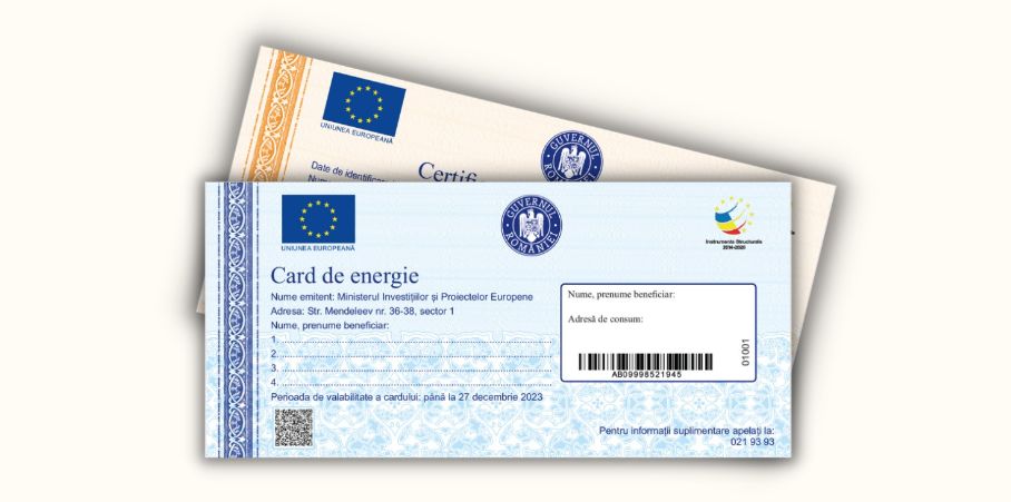 Card energie: Au fost făcute peste 2 milioane de plăți