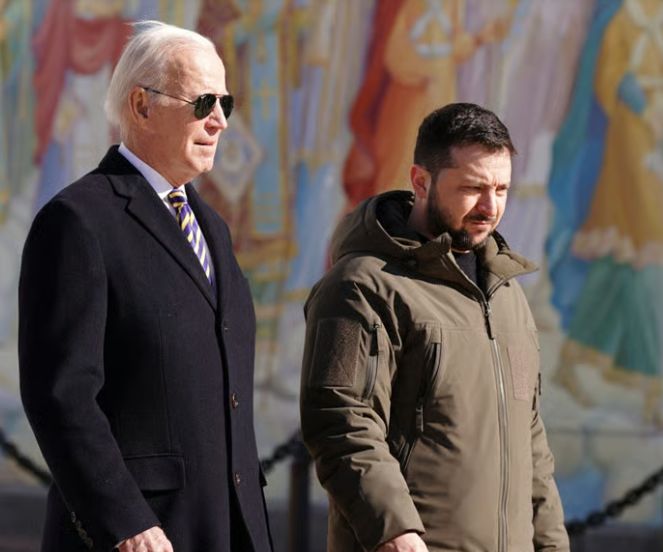 Președintele SUA Joe Biden a vizitat Ucraina