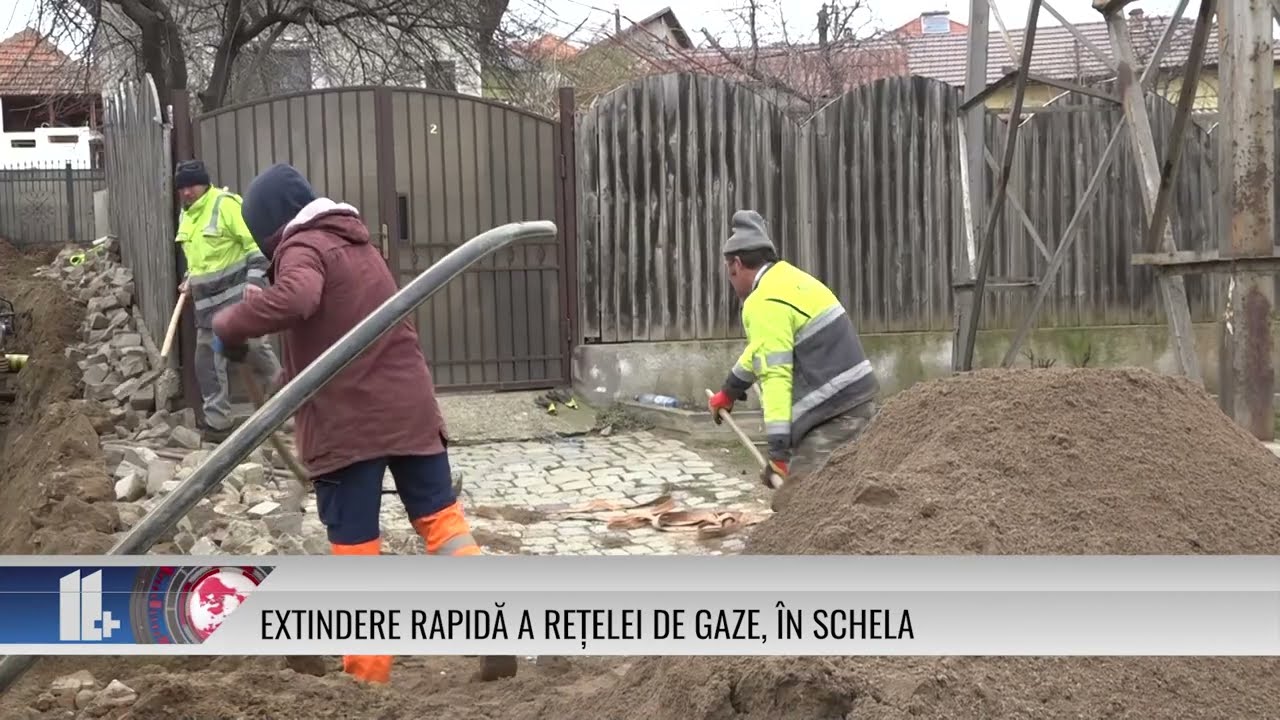 Extindere rapida a rețelei de gaze