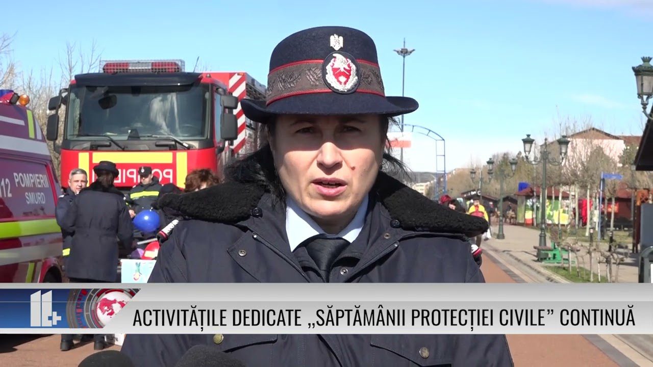 Activitățile dedicate „Săptămânii Protecției Civile” continuă