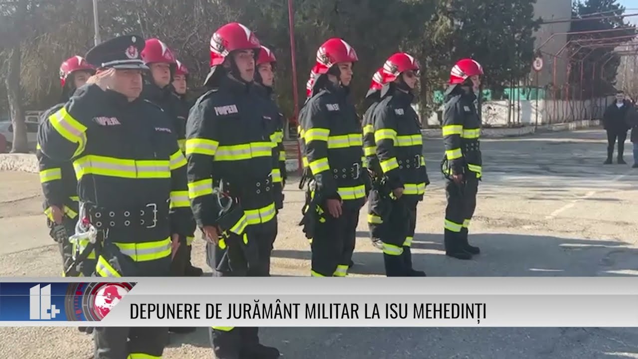 11 Plus – Depunere De Jurământ Militar La Isu Mehedinți