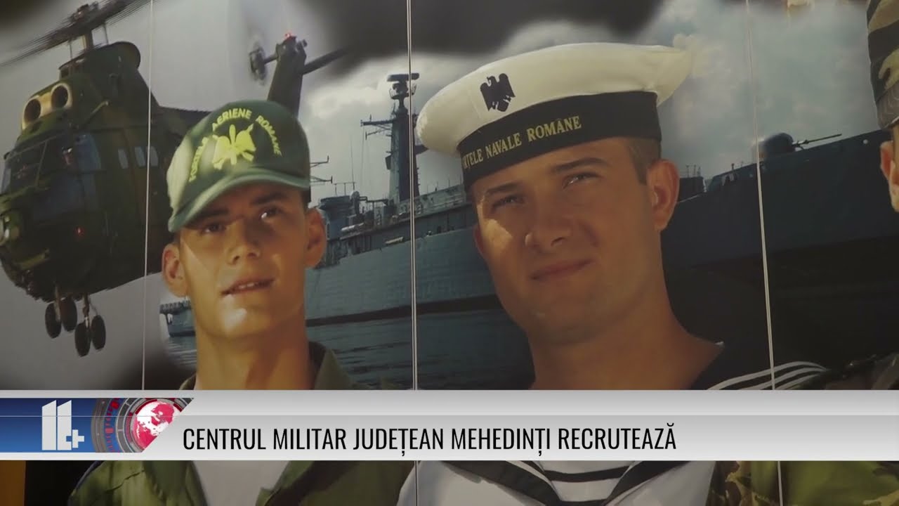 11 Plus – Centrul Militar Județean Mehedinți Recrutează