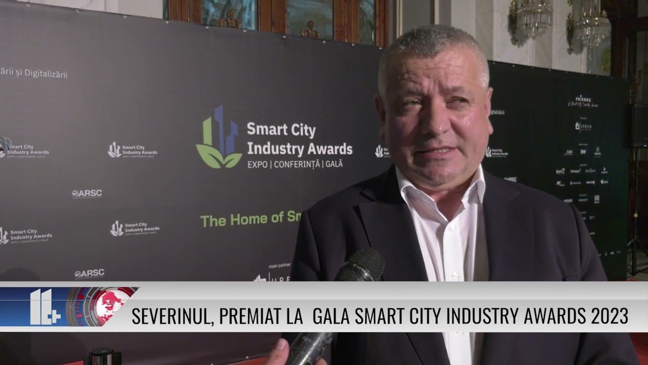 Severinul, premiat la Gala Smart City Industry Awards 2023