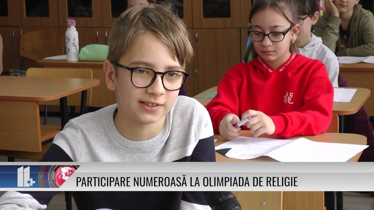 11 PLUS – Participare numeroasă la Olimpiada de Religie