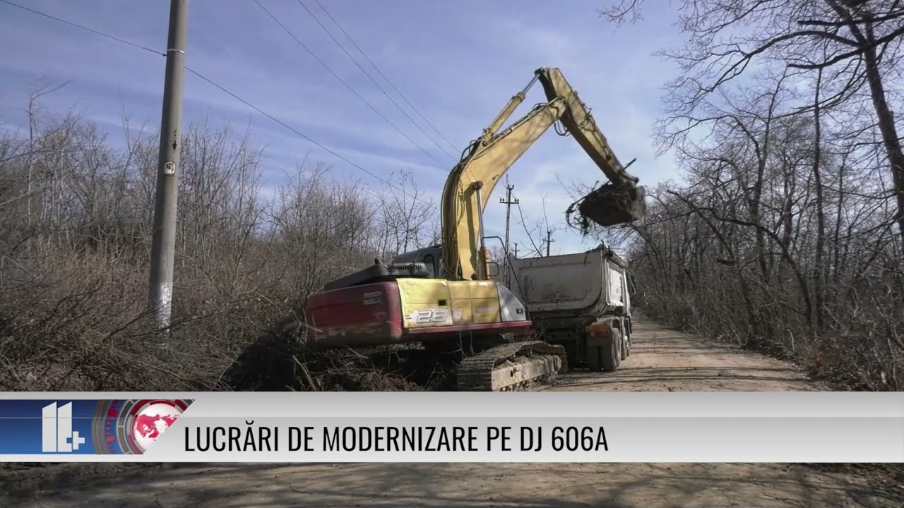 11 Plus – Lucrări De Modernizare Pe Dj 606a