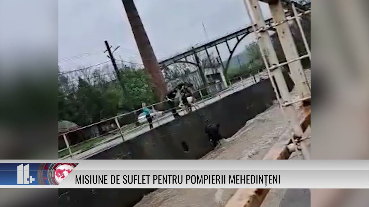 Misiune de suflet pentru pompierii mehedințeni