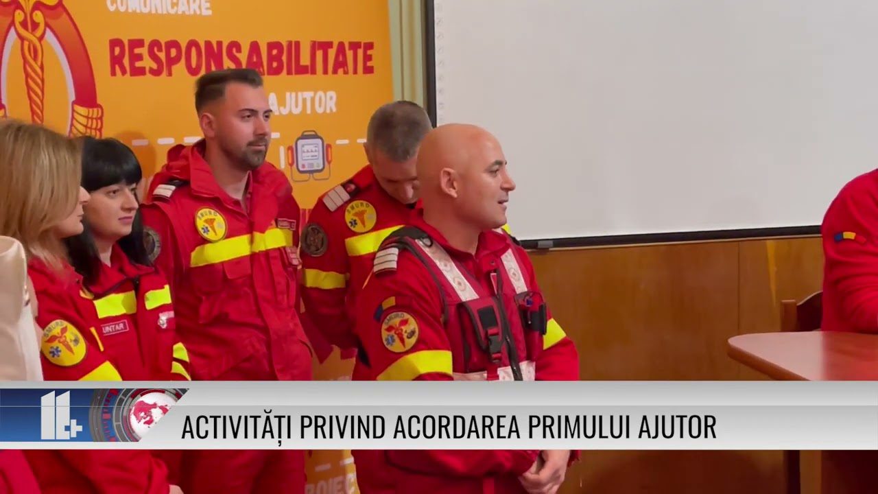 Activități privind acordarea primului ajutor