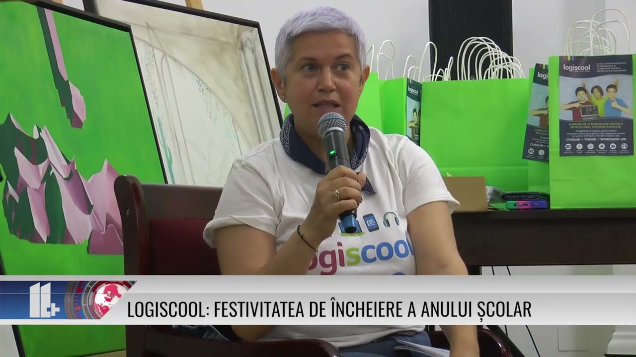 Logiscool: festivitatea de încheiere a anului școlar