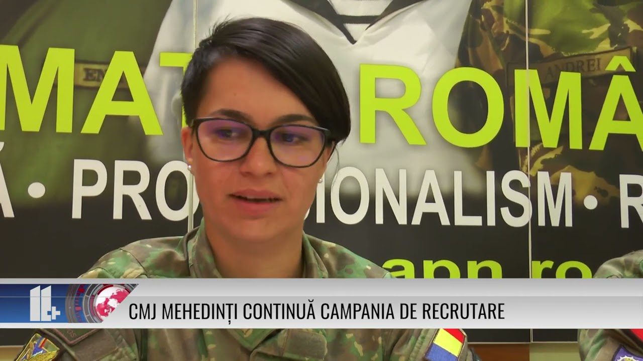 CMJ Mehedinți continuă campania de recrutare