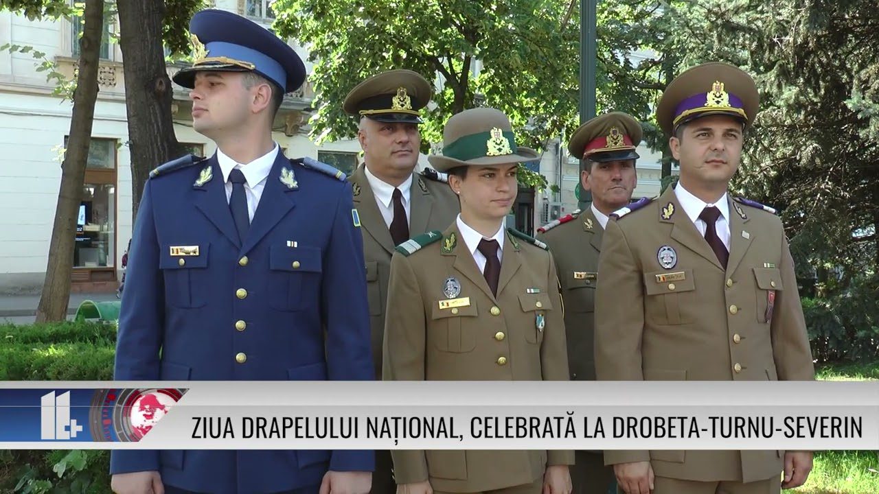 Ziua Drapelului Național, celebrată la Drobeta-Turnu-Severin