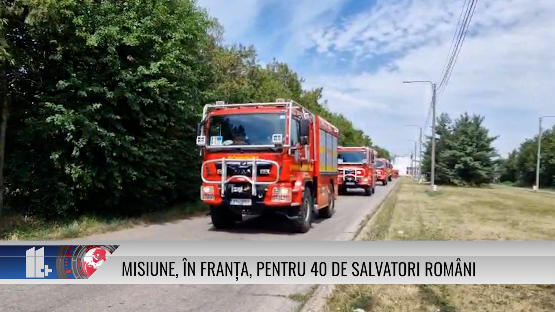 Misiune, în Franța, pentru 40 de salvatori români