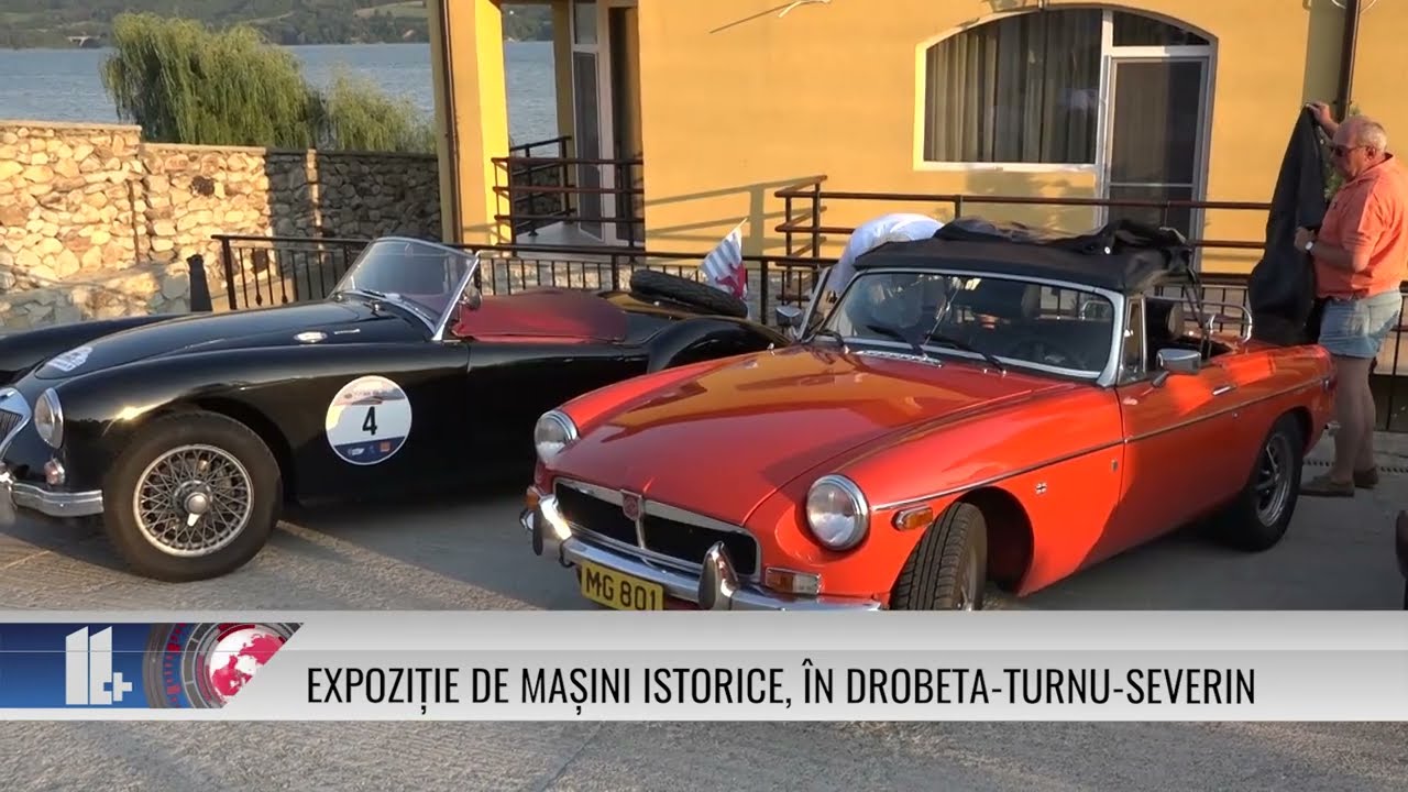 Expoziție de mașini istorice, în Drobeta-Turnu-Severin