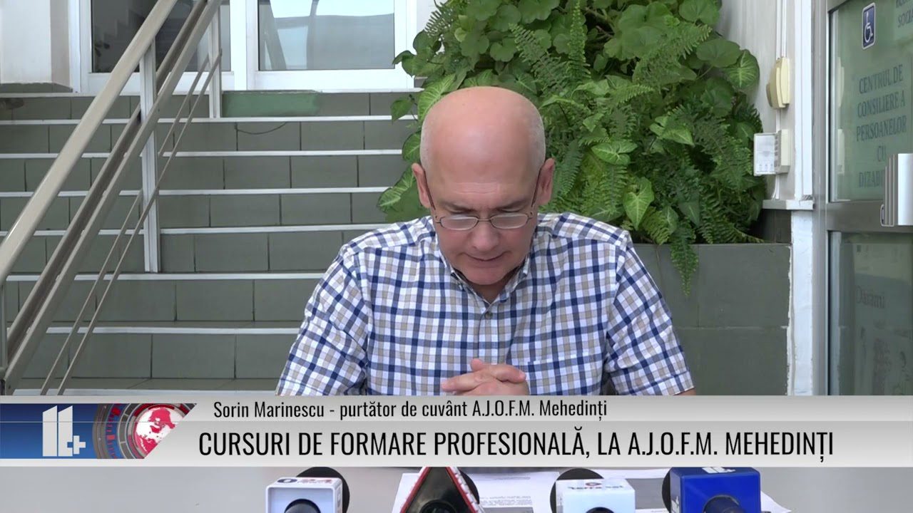 Cursuri de formare profesională, la A.J.O.F.M. Mehedinți