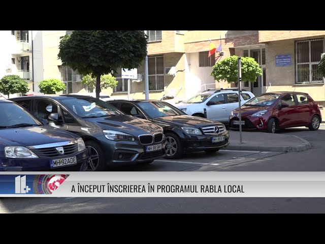 A început înscrierea în programul Rabla Local 