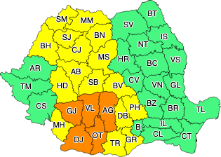 Meteo: Instabilitate atmosferică până miercuri, 30 august