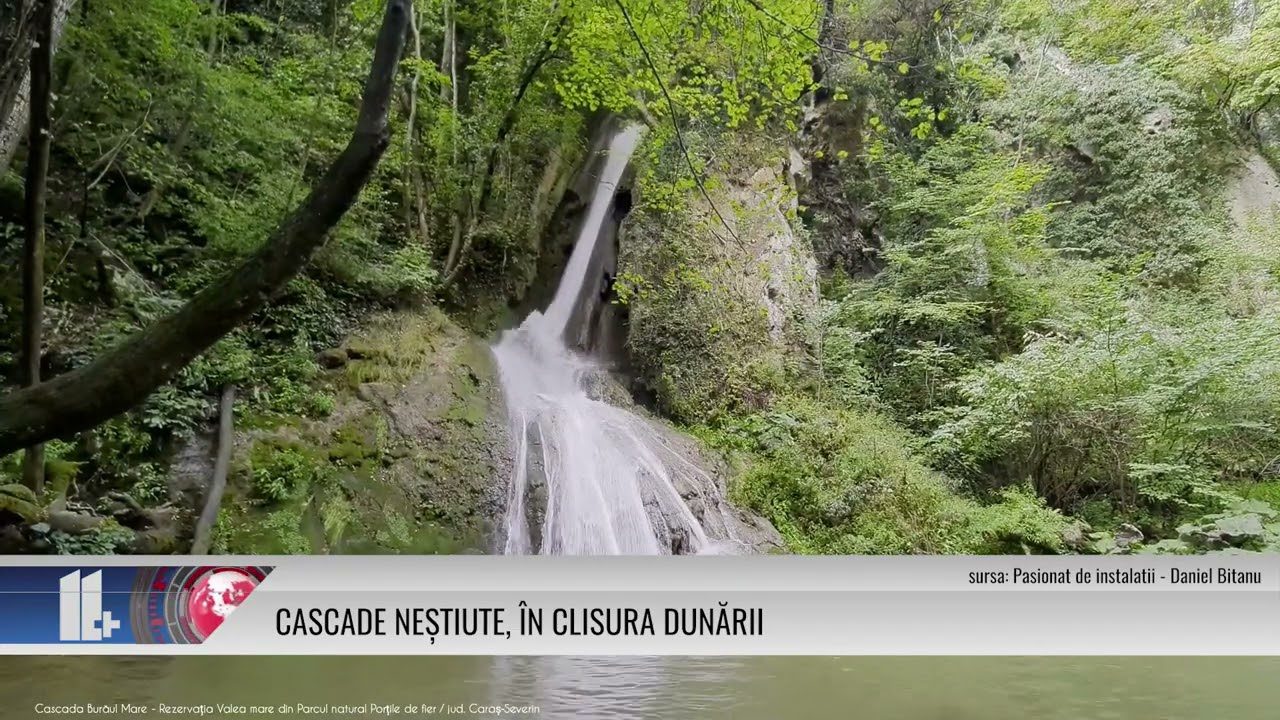 Cascade neștiute, în Clisura Dunării